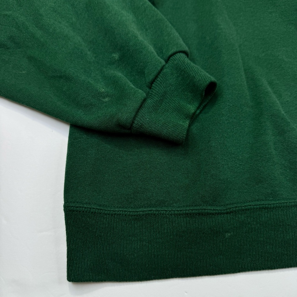 VTG Clarkson University Hanes Sweatshirt Men Large Green Crewneck Golden Knights - Picture 6 of 11